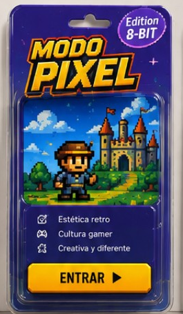 Modo Pixel, Edition 8-BIT: estética retro, cultura gamer, creativa y diferente